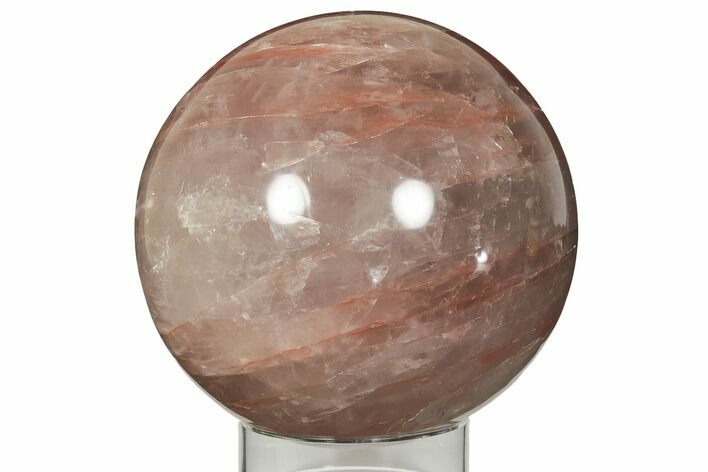 7.1" Captivating, Polished Hematoid Quartz Sphere